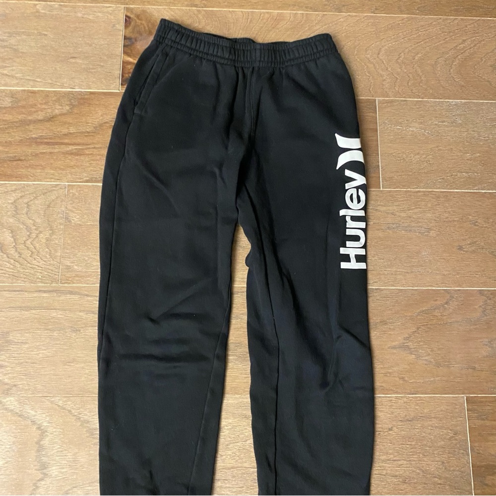 HURLEY Boy’s Sweatpants Black 14-16